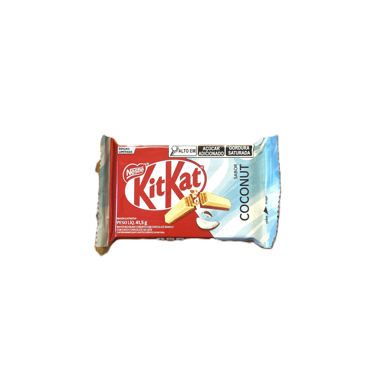 KitKat Coconut – Creamy Coconut Chocolate Wafer Bar (Brazil)