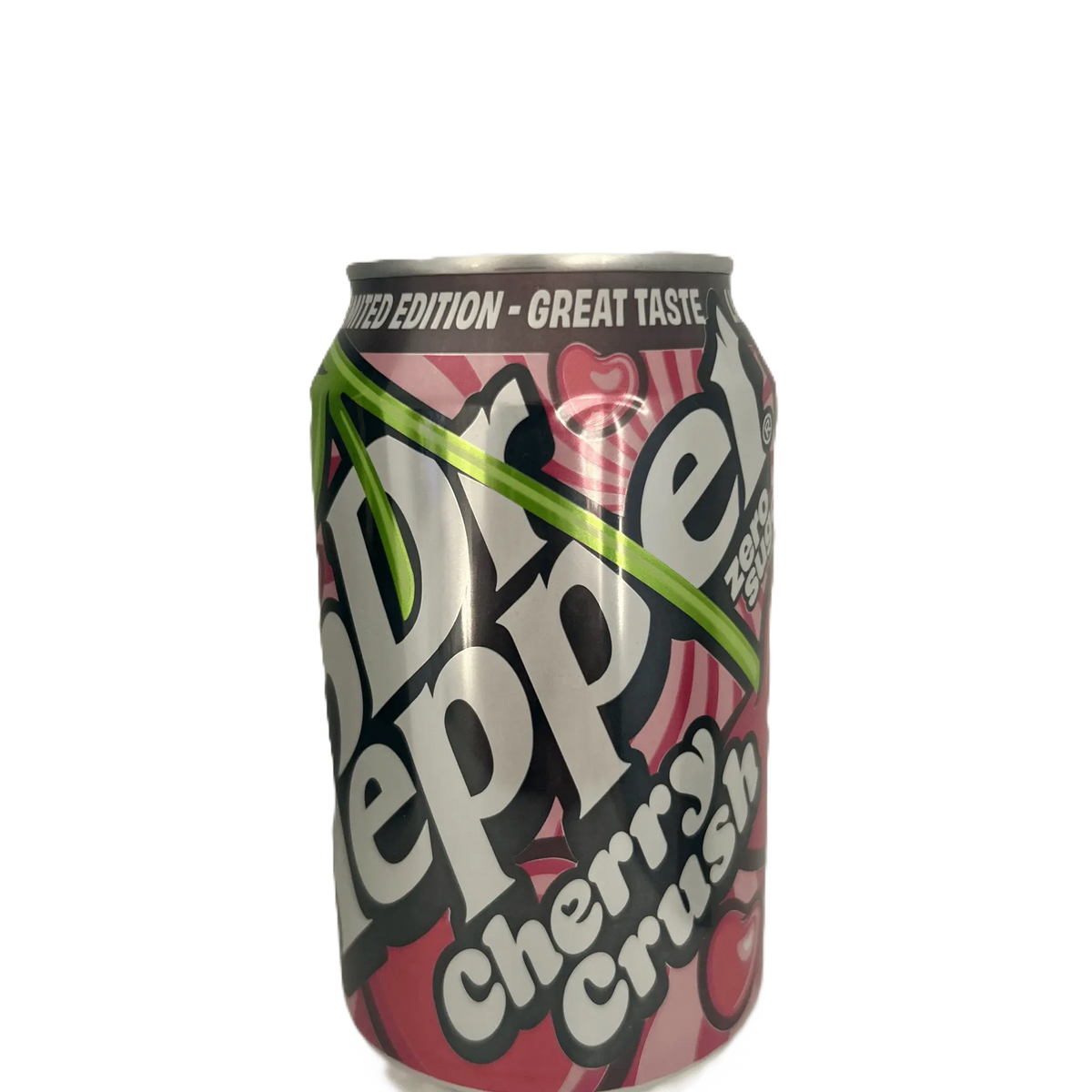 Dr. Pepper Cherry Crush Zero – Sugar-Free Cherry-Infused Cola 330 mL Can (UK)