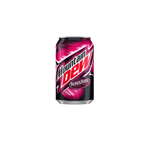 Mountain Dew Supernova – Raspberry Lemon Citrus Soda 330mL Can (Finland)